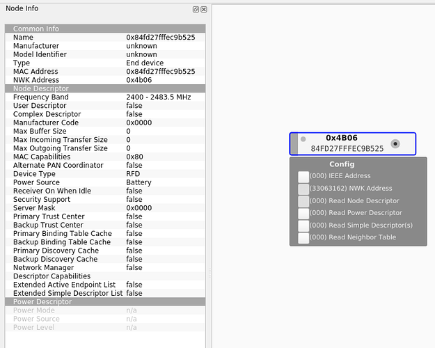 hex value in deconz